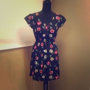 Black Floral Dress